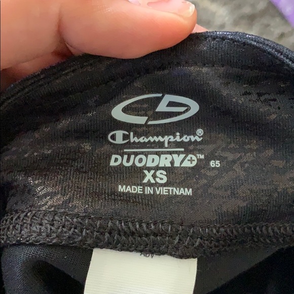 Champion Black Fitted Leggings - Picture 4 of 7